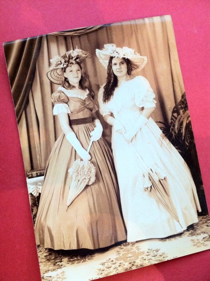My sister Jamie on the left.